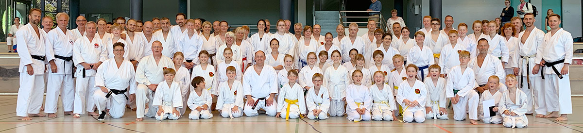 Teilnehmer des Wado-Ryu Workshops 2019 in Eckernförde